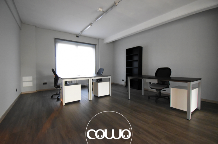 Uno degli uffici di diverse metrature disponibili a Coworking Torino Workey